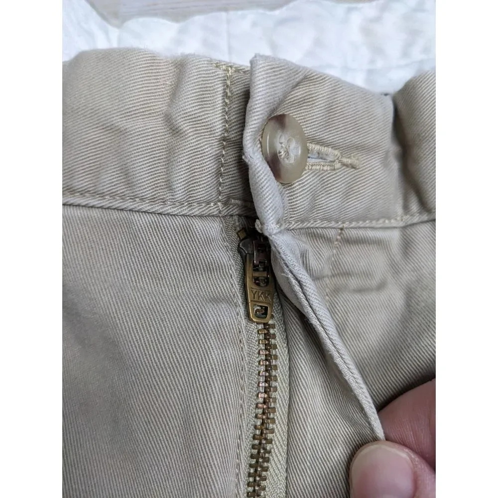 Polo Ralph Lauren Chino Pants 36x32 Beige Tan Classic Fit Flat Front 5 pocket‎